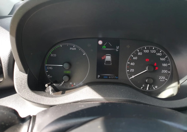 Toyota Yaris cena 54000 przebieg: 67000, rok produkcji 2022 z Skoczów małe 232